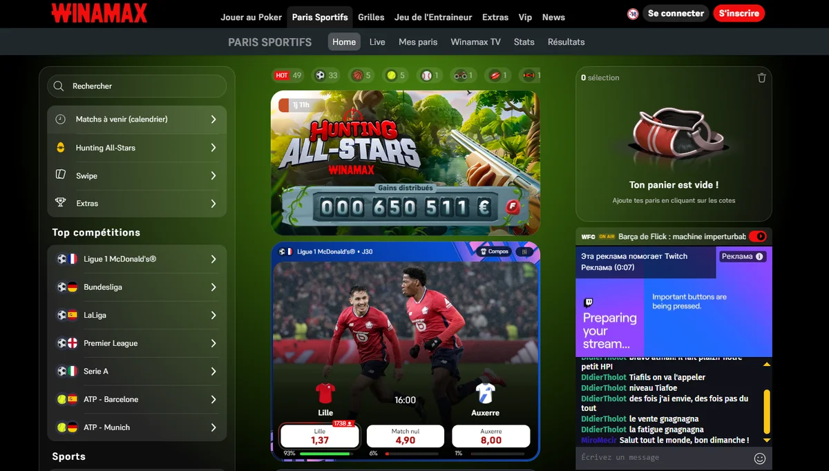 Jeux d'argent en ligne en France